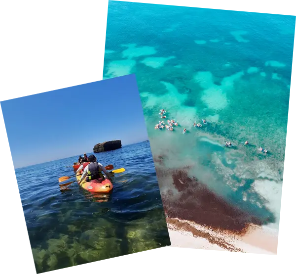 Albandeira Ecotours founder and team on the coast